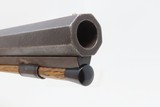 Antique GRIFFITHS Belt Pistol ENGRAVED LONDON English .62 Caliber British BIG BORE Pistol Made Circa Mid-1800s - 7 of 17