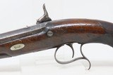 Antique GRIFFITHS Belt Pistol ENGRAVED LONDON English .62 Caliber British BIG BORE Pistol Made Circa Mid-1800s - 16 of 17