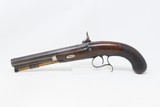 Antique GRIFFITHS Belt Pistol ENGRAVED LONDON English .62 Caliber British BIG BORE Pistol Made Circa Mid-1800s - 14 of 17