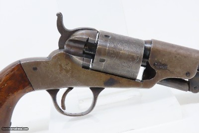 RARE Antique “DICTATOR” Revolver by HOPKINS & ALLEN .38 RIMFIREWith GREAT CYLINDER SCENES: Eagle, Bear, Brave, Dog, Panoply - Image 20 of 21
