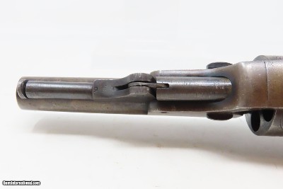 RARE Antique “DICTATOR” Revolver by HOPKINS & ALLEN .38 RIMFIREWith GREAT CYLINDER SCENES: Eagle, Bear, Brave, Dog, Panoply - Image 16 of 21