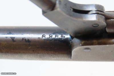 RARE Antique “DICTATOR” Revolver by HOPKINS & ALLEN .38 RIMFIREWith GREAT CYLINDER SCENES: Eagle, Bear, Brave, Dog, Panoply - Image 17 of 21