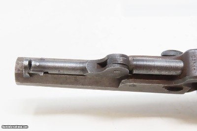 EARLY 1852 mfr Antique COLT Model 1849 POCKET Revolver ANTEBELLUM CIVIL WAR With Stagecoach Robbery Cylinder Scene! - Image 14 of 21