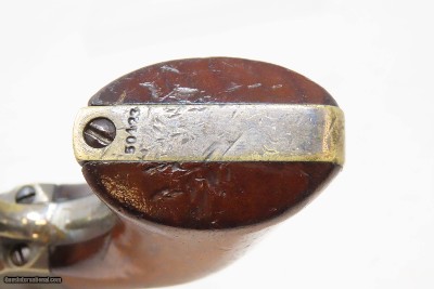 EARLY 1852 mfr Antique COLT Model 1849 POCKET Revolver ANTEBELLUM CIVIL WAR With Stagecoach Robbery Cylinder Scene! - Image 12 of 21