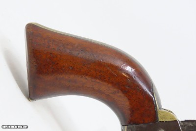 EARLY 1852 mfr Antique COLT Model 1849 POCKET Revolver ANTEBELLUM CIVIL WAR With Stagecoach Robbery Cylinder Scene! - Image 19 of 21