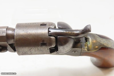 EARLY 1852 mfr Antique COLT Model 1849 POCKET Revolver ANTEBELLUM CIVIL WAR With Stagecoach Robbery Cylinder Scene! - Image 8 of 21
