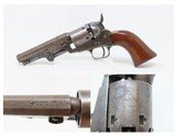 EARLY 1852 mfr Antique COLT Model 1849 POCKET Revolver ANTEBELLUM CIVIL WAR With Stagecoach Robbery Cylinder Scene! - 1 of 21