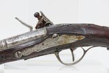 1700s DAINTY EUROPEAN Antique FLINTLOCK Pistol CARVED Stock .32 Caliber 18th Century Lady’s Defense Weapon - 15 of 16