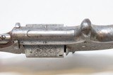 Scarce ENGRAVED IVORY Antique SMITH & WESSON No. 1 1/2 .32 Revolver WILD WEST Functional Art Made Circa 1868! - 13 of 19