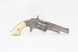 Scarce ENGRAVED IVORY Antique SMITH & WESSON No. 1 1/2 .32 Revolver WILD WEST Functional Art Made Circa 1868! - 16 of 19