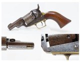 BELLY GUN Antique COLT M1848 “BABY DRAGOON” .31 Percussion POCKET Revolver
COLT’S FIRST Pocket Sized Revolver GOLD RUSH ERA