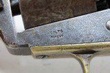 BELLY GUN Antique COLT M1848 “BABY DRAGOON” .31 Percussion POCKET Revolver
COLT’S FIRST Pocket Sized Revolver GOLD RUSH ERA - 6 of 18