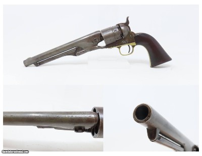 1873 Antique COLT M1860 ARMY .44 Percussion “WILD WEST” Revolver FRONTIER
ICONIC Revolver Used in WESTWARD EXPANSION