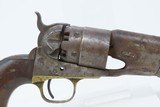 1862 Mid-CIVIL WAR / WILD WEST Antique COLT Model 1860 .44 Percussion ARMY
Revolver Used Past the Civil War into the WILD WEST - 16 of 17