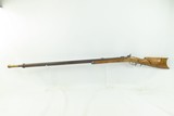 S. SMITH Signed PA Rifle Works Half-Stock .45 Percussion TARGET
LONG RIFLE Just Over 14 Lbs. - 15 of 20