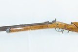 S. SMITH Signed PA Rifle Works Half-Stock .45 Percussion TARGET
LONG RIFLE Just Over 14 Lbs. - 17 of 20