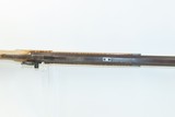 S. SMITH Signed PA Rifle Works Half-Stock .45 Percussion TARGET
LONG RIFLE Just Over 14 Lbs. - 13 of 20