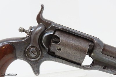Antique Post-CIVIL WAR COLT Model 1855 “ROOT” Side-Hammer POCKET Revolver1867 Manufactured .31 Caliber PERCUSSION Revolver - Image 4 of 20