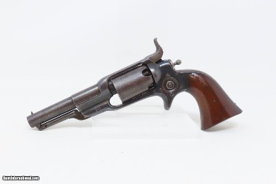 Antique Post-CIVIL WAR COLT Model 1855 “ROOT” Side-Hammer POCKET Revolver1867 Manufactured .31 Caliber PERCUSSION Revolver - Image 17 of 20