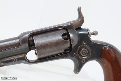 Antique Post-CIVIL WAR COLT Model 1855 “ROOT” Side-Hammer POCKET Revolver1867 Manufactured .31 Caliber PERCUSSION Revolver - Image 19 of 20