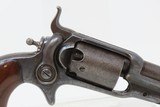 Antique Post-CIVIL WAR COLT Model 1855 “ROOT” Side-Hammer POCKET Revolver
1867 Manufactured .31 Caliber PERCUSSION Revolver - 4 of 20