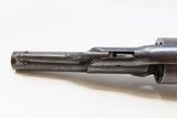 Antique Post-CIVIL WAR COLT Model 1855 “ROOT” Side-Hammer POCKET Revolver
1867 Manufactured .31 Caliber PERCUSSION Revolver - 14 of 20