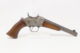 Antique U.S. REMINGTON M1871 ARMY .50 CF ROLLING BLOCK Pistol SS BIG BORE
SCARCE; 1 of an Estimated 6,000 Manufactured - 15 of 18