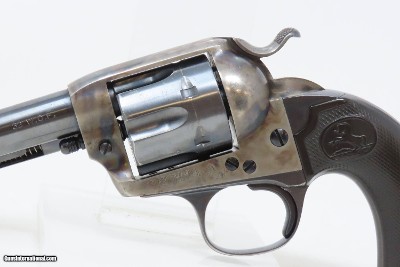 Lettered COLT BISLEY SINGLE ACTION ARMY .32-20 WCF Revolver C&R SHIPPED TO ST. LOUIS, MISSOURI IN 1908 - Image 5 of 20