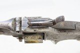 ENGRAVED Antique SMITH & WESSON No. 1 .22 Revolver NIMSCHKE STYLE NEW YORK
SILVER & GOLD PLATED with MOTHER OF PEARL GRIPS - 5 of 18