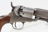 ANTEBELLUM Antique CIVIL WAR COLT M1849 Percussion POCKET Revolver FRONTIER With Strong Stagecoach Robbery Cylinder Scene - 19 of 20