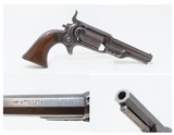 ANTEBELLUM Antique Pre-CIVIL WAR COLT M1855 ROOT Sidehammer POCKET Revolver Matching Numbers with Strong Cylinder Scene