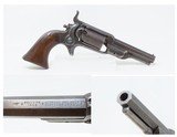 ANTEBELLUM Antique Pre-CIVIL WAR COLT M1855 ROOT Sidehammer POCKET Revolver Matching Numbers with Strong Cylinder Scene - 1 of 18