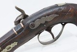 ENGRAVED Antique HENRY DERINGER .45 Percussion Pistol RIVERBOAT GAMBLERS
CALIFORNIA GOLD RUSH Era Pistol w/SILVER INLAYS - 17 of 18