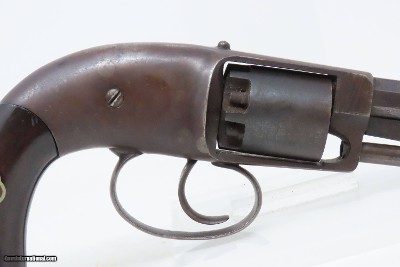 SCARCE CIVIL WAR Antique Raymond & Robitaille PETTENGILL .34 NAVY Revolver1 of 900 Revolvers Ordered by the U.S. NAVY - Image 19 of 20