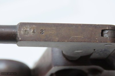 SCARCE CIVIL WAR Antique Raymond & Robitaille PETTENGILL .34 NAVY Revolver1 of 900 Revolvers Ordered by the U.S. NAVY - Image 12 of 20