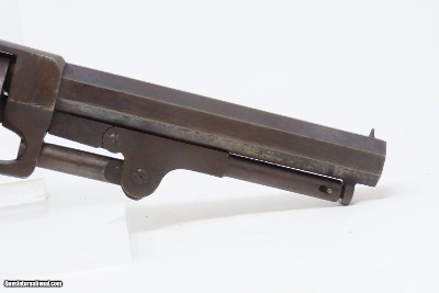 SCARCE CIVIL WAR Antique Raymond & Robitaille PETTENGILL .34 NAVY Revolver1 of 900 Revolvers Ordered by the U.S. NAVY - Image 20 of 20
