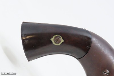 SCARCE CIVIL WAR Antique Raymond & Robitaille PETTENGILL .34 NAVY Revolver1 of 900 Revolvers Ordered by the U.S. NAVY - Image 18 of 20