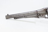 1870s ENGRAVED Antique REMINGTON .38 RF Cartridge Conversion New Model NAVY Remington New Model NAVY REVOLVER in .38 Rimfire - 5 of 18