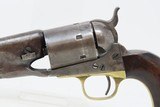 POST-BELLUM Conversion CIVIL WAR COLT M1860 ARMY .44 HENRY Rimfire Antique 1863 Mfr. Revolver Used Past ACW into the WILD WEST - 4 of 19