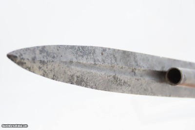RARE Antique DUMOUTHIER Double Barrel Percussion KNIFE Pistol ANTIQUE IVORY PARIS Made SIDE by SIDE Pistol/Knife Combo - Image 10 of 19