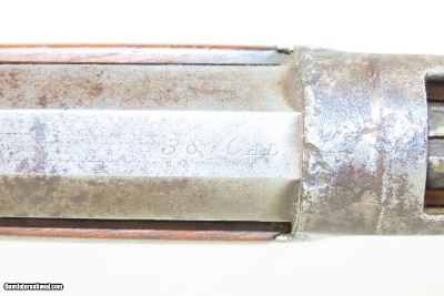 1887 mfr. Antique WINCHESTER M1873 .38-40 WCF Lever Action REPEATING RIFLE“GUN THAT WON THE WEST” .38 WINCHESTER CENTER FIRE - Image 11 of 21