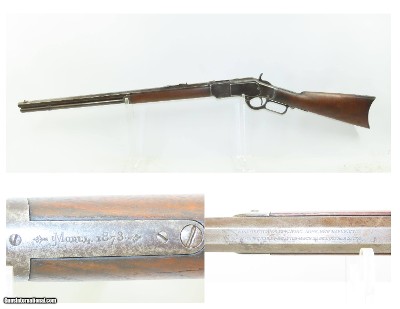 1887 mfr. Antique WINCHESTER M1873 .38-40 WCF Lever Action REPEATING RIFLE
“GUN THAT WON THE WEST” .38 WINCHESTER CENTER FIRE