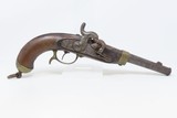 Scarce REGIMENT MARKED Antique PRUSSIAN CAVALRY M1850 Percussion Pistol Fantastic Germanic Horse Pistol from the 1850s-60s - 2 of 21