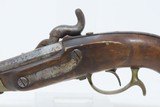 Scarce REGIMENT MARKED Antique PRUSSIAN CAVALRY M1850 Percussion Pistol Fantastic Germanic Horse Pistol from the 1850s-60s - 20 of 21