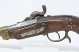 Scarce REGIMENT MARKED Antique PRUSSIAN CAVALRY M1850 Percussion Pistol Fantastic Germanic Horse Pistol DATED 1850 - 20 of 21