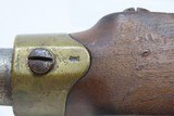 Scarce REGIMENT MARKED Antique PRUSSIAN CAVALRY M1850 Percussion Pistol Fantastic Germanic Horse Pistol DATED 1850 - 16 of 21