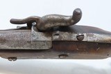 Scarce REGIMENT MARKED Antique PRUSSIAN CAVALRY M1850 Percussion Pistol Fantastic Germanic Horse Pistol DATED 1850 - 11 of 21