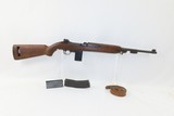 1943 WORLD WAR II Era U.S. UNDERWOOD TYPEWRITER CO. M1 Carbine .30 Caliber
Barrel Dated 2-43 - 21 of 21