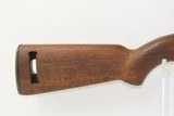 1943 WORLD WAR II Era U.S. UNDERWOOD TYPEWRITER CO. M1 Carbine .30 Caliber
Barrel Dated 2-43 - 3 of 21