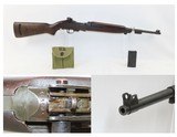 WORLD WAR II Era U.S. INLAND DIVISION M1 Carbine .30 Caliber GM DAYTON OHIO With Canvas Sling, Magazine Pouch, & TWO MAGAZINEs - 1 of 18